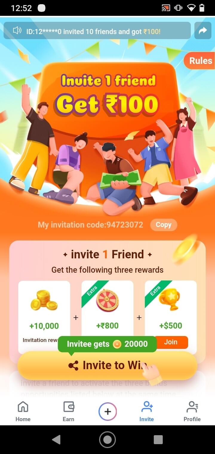 Screenshot CashBird APK